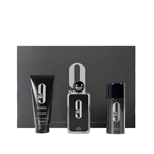 KIT AFNAN 9PM EDP M 100ML 3 PIEZAS