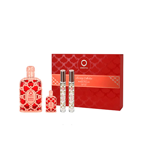  ORIENTICA KIT AMBER ROUGE 80ML  4 PIEZAS