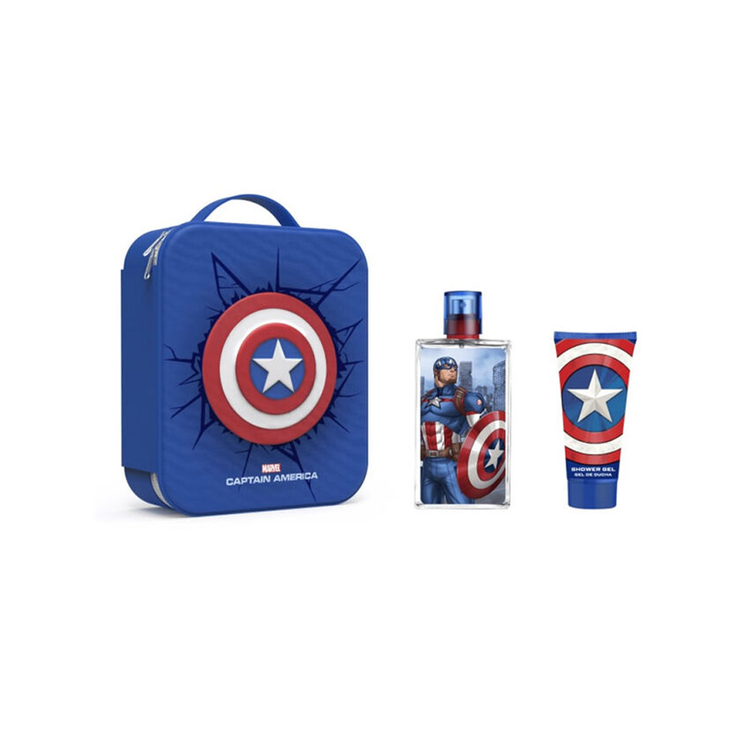 KIT MARVEL CAPITAN AMERICA EDT M 100ML